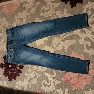 Aero Low Rise Medium Wash Jeans Sz 4R
